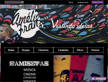 Tablet Screenshot of amelie-franz.com